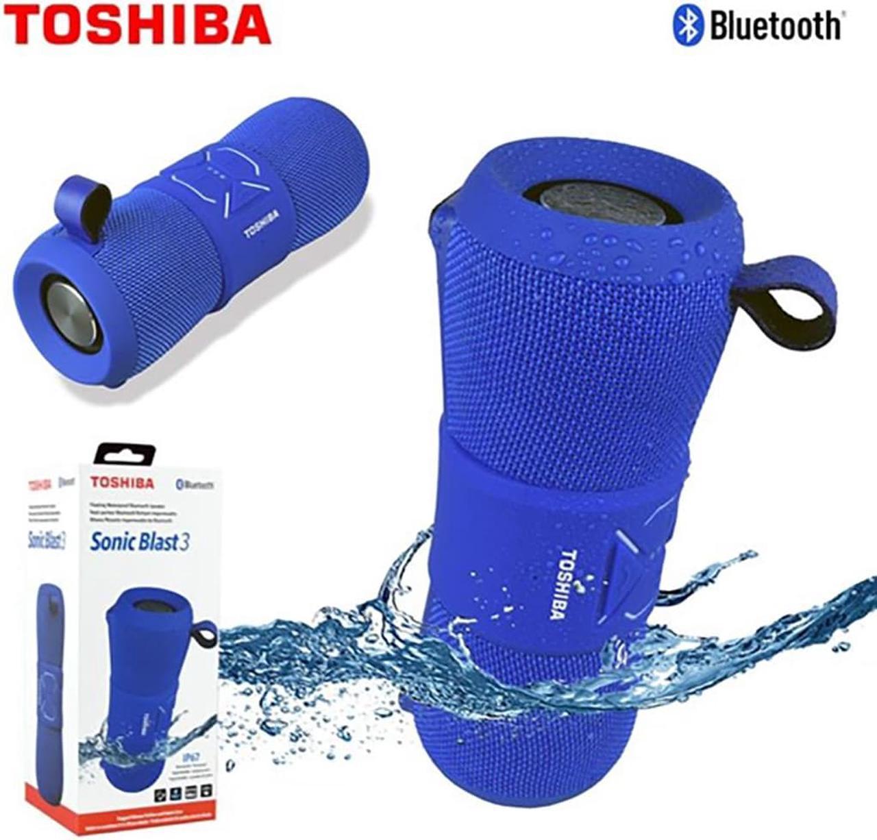 Toshiba Sonic Blast 3 Rugged Floating Wireless Speaker w/ IP67 Rating - Blue