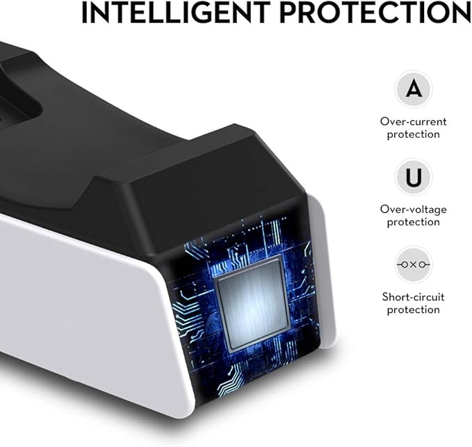 Aisen Dual Charging Dock for PS5 Controller