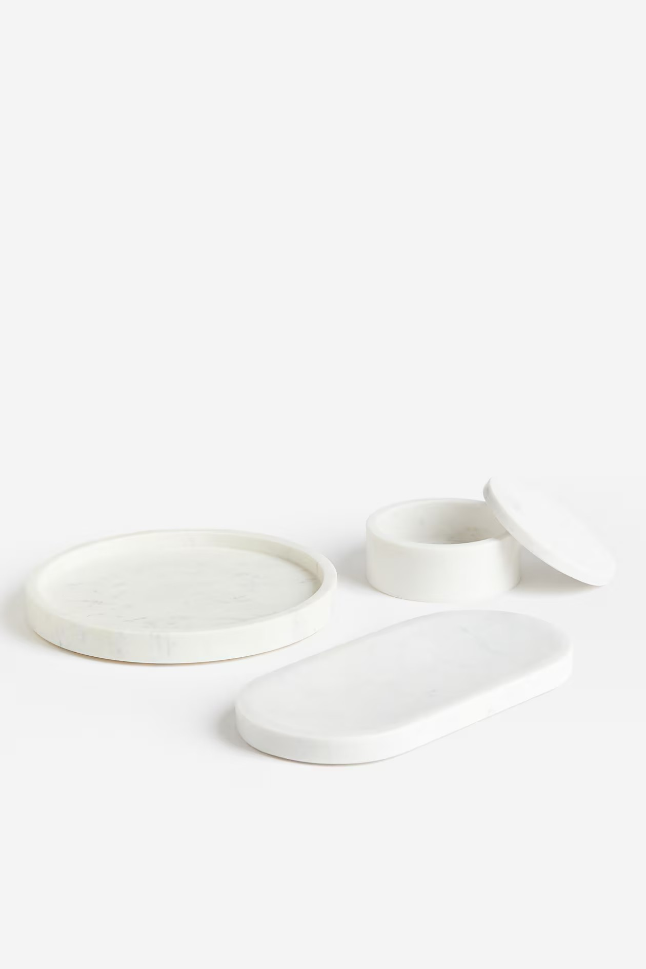 White Marble Tray