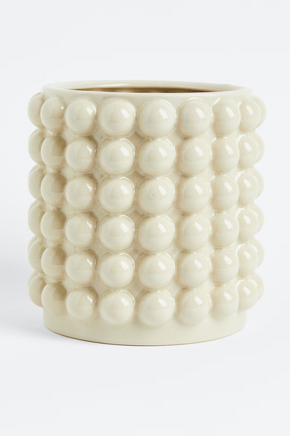Bubble Pot Medium - Beige
