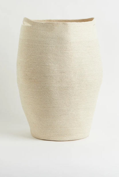 Jute Laundry Basket - Large