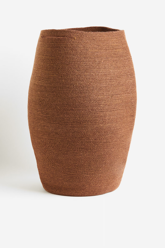 Jute Laundry Basket - Large