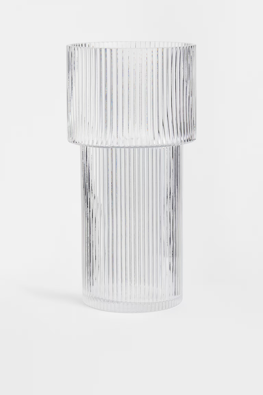 Large Glass Vase - Tall