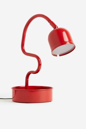 Metal table lamp - Red