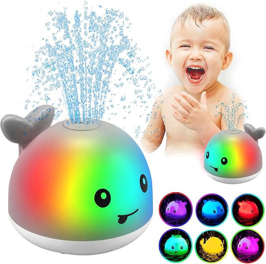 Whale Spray Water Bath Toy