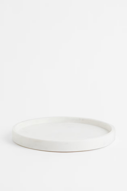 White Marble Tray