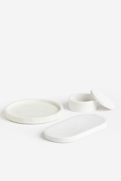 White Marble Tray